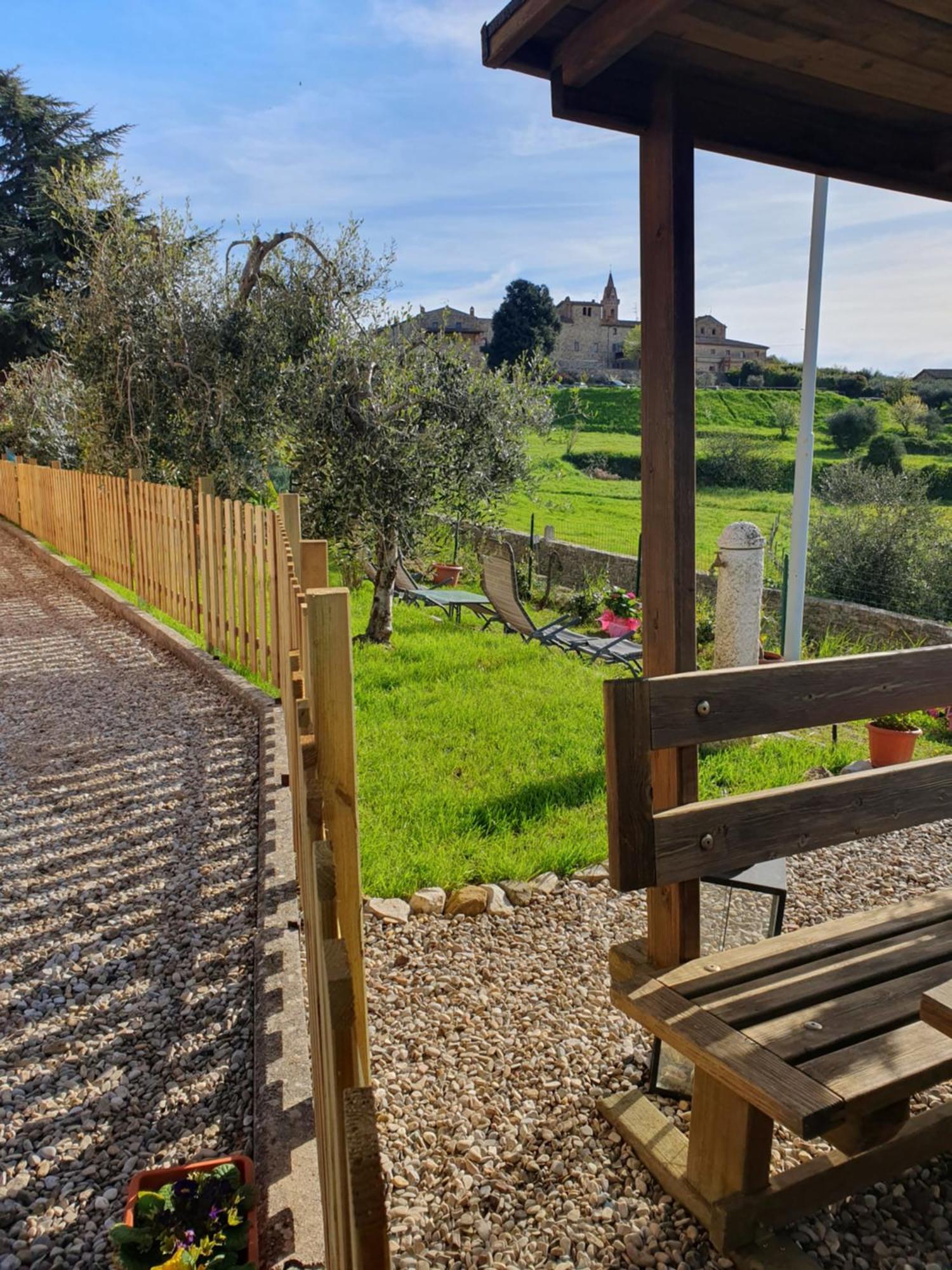 Ferienwohnung Casa Guardiavigna In Chianti San Gusme Exterior foto